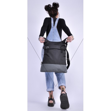 Motxilla nomad skua black grey