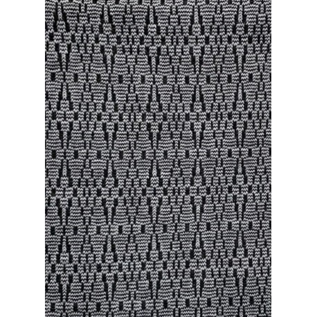 Coll doble caputxa gris abstract