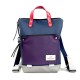 Mochila mini holder book navy lila