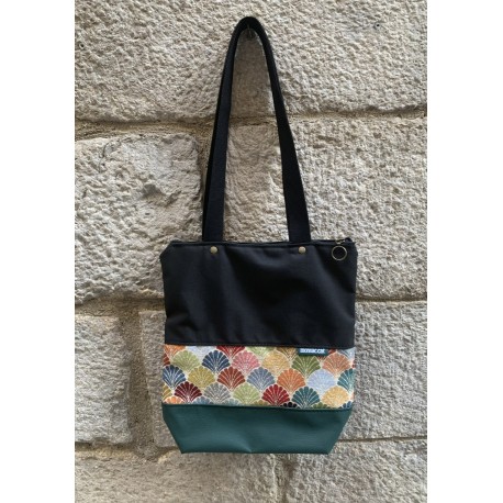 Bolso tote verde fan