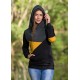 Sudadera unisex capucha abstract gris