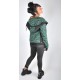 Chaqueta nur green zebra