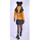 Chaqueta nur yellow dots