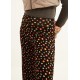 Pantalones viscosa negros lunares