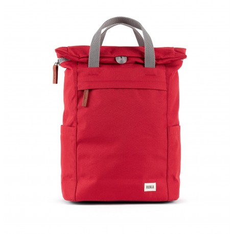 Mochila Finchley canvas recycled medium red