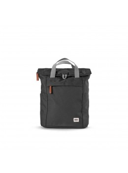 Mochila Finchley canvas recycled small carbon