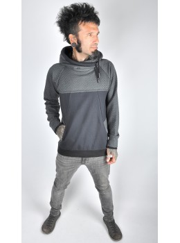 Dessuadora Leh unisex urban gris