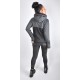 Dessuadora Leh unisex urban gris