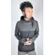 Sudadera Leh unisex urban gris