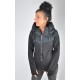 Chaqueta nur hexa gris