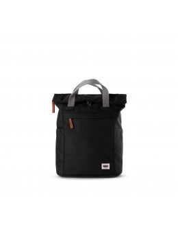 Mochila Finchley canvas recycled small carbon