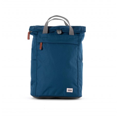 Mochila Finchley canvas recycled medium marine