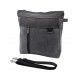 Bolso mochila abril texturas gris