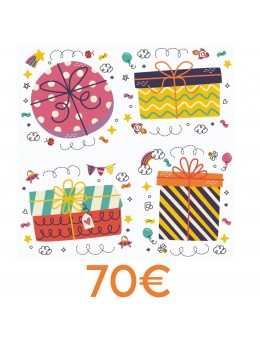 Vale regalo 70€