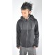 Chaqueta unisex Nëko grey geo