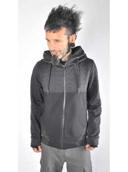 Chaqueta unisex Nëko grey geo