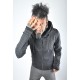 Chaqueta unisex Nëko grey geo