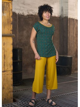 Pantalones 3/4 mostaza